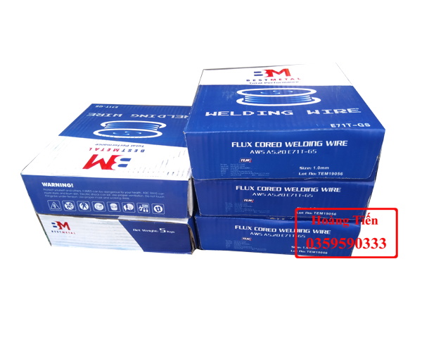 Dây hàn lõi thuốc Best Metal E71T-GS 0.8 (cuộn 5kg)